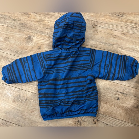 Columbia Infant Wind Jacket Blue Striped Size 6-12 Months - Picture 4 of 8